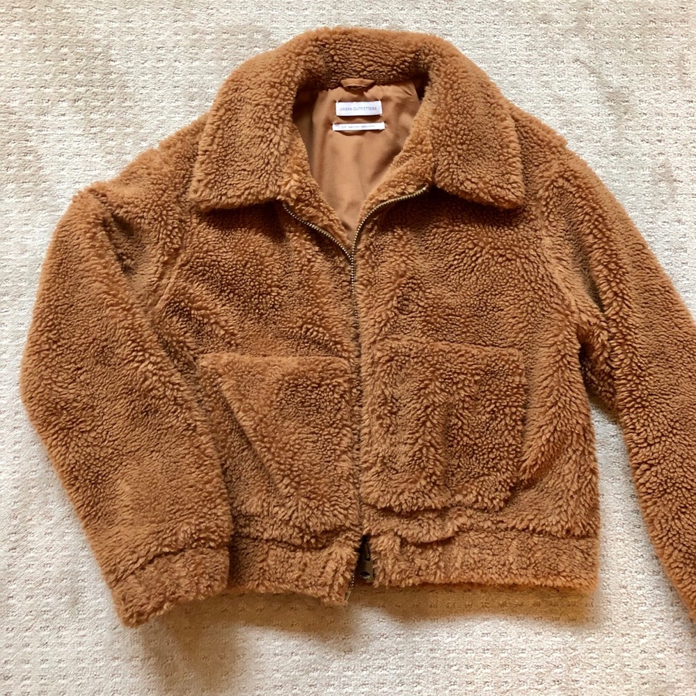 Urban Outfitters Teddy Coat Size S